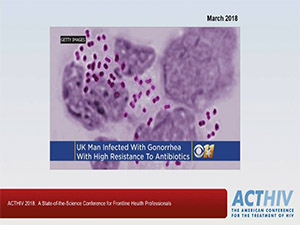 ACTHIV 2018 - STIs: Evaluation and Treatment